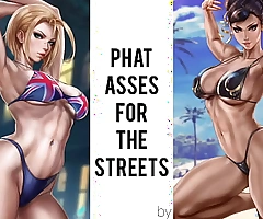 Immense Asses For The Streets // Cammy Colourless andand Chun Li PMV // Street Fighter XXX // by wehere4larac