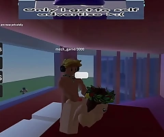 Slutty Roblox Girl Gets Ass Fucked Away from BWC