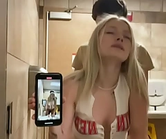 Leaked OF Slut Takes Cock In Bathroom! Full video primarily xxx ericamarie.us!