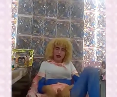 MASTURBATION SESSIONS Scene 15 BLONDE Frizzy SLUT EDGING HER BIG TRANNY DICK With the addition of DIRTY TALKING  (COMMENT, LIKE ,SUBSCRIBE With the addition of ADD ME AS A FRIEND FOR MORE PERSONALIZED VIDEOS With the addition of REAL LIFE MEET UPS)
