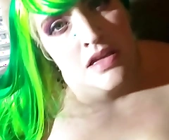 BBW Slut Sage Wyld gets cum unloaded on tits