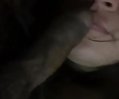 Fucking her mouth and cumming down her throat