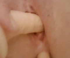 Love watching my wife play with her toys while I cockhole