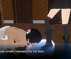 3D game Femdom Skullgirls sexslut