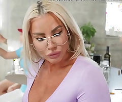 Sip And Paint And Suck Cock - Robbin Banx, MJFresh / Brazzers / full video video brazzers video xxx mo/67