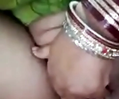 Indian wife roshni demonstrate S/M cunt and licking water