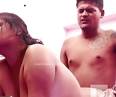 Hot Hindi web-series -- Sales Girl--BBW Threesome two boys fucking
