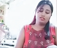 Swathi naidu enjoying while cooking with their way go stable with