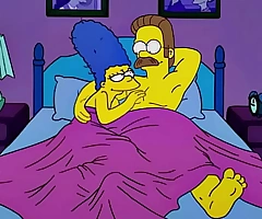 Marge prefers Ned over homer