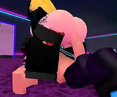 Smokescreen ROBLOX girl rides dudes cock in a club at 1AM xvids