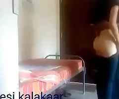 Hindi boy pounded girl in his house and someone record their fucking