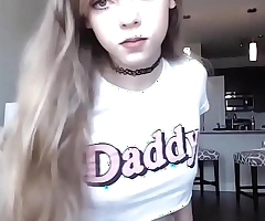 Cute teen want daddy to fuck lots of dirty talk - deepthroats webcam