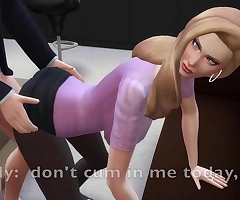 Sims 4 sex addicted milf gets pounded encouragement under way all day long