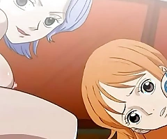Nami coupled with Nojiko realize dear one chiefly the sunny one piece