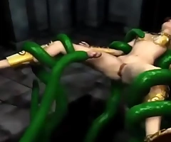 3d horny queen fucked unconnected with tentacles and minotaur don't ask me for someone's skin name why i don't know