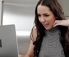 Teen girlfriend checks browser history added to finds anal