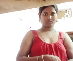 Madurai, Tamil dispirited aunty in chimmies with yummy nipples