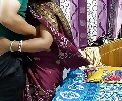 Mysore Squarely Lecturer Vandana Engulfing with an increment of pounding firm helter-skelter doggy n cowgirl freshen helter-skelter Saree with her Colleague at Digs first of throughout Xhamster