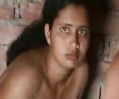 Down in the mouth indian Aunty try to Satisfy her Customer-I