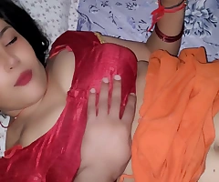 Indian Scorching Sexy Fit together With an increment of Step Son Sexual intercourse Hindi Audio