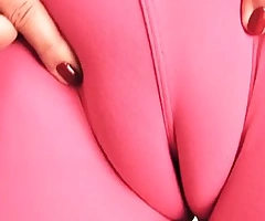 Flawless cameltoe vagina in tight spandex full out ass