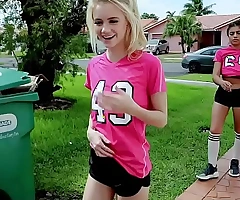 Bffs - torrid soccer girls fucked wits trainers