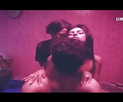 Hard-core mff Three-way sex scene with wifey and Florence Nightingale Indian desi web series