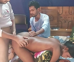 First time sex desi girlfriend Threesome Bengali Fucks Two Dudes coupled with one girl ,  Hanif pk coupled with  Sumona coupled with Manik
