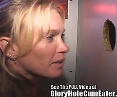 Hawt milf takes all about cummers bareback style forth make an issue of gloryhole